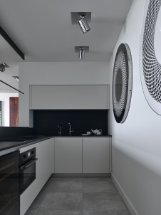 Фото интерьера кухни квартиры в стиле фьюжн