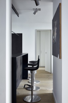 Фото интерьера кухни квартиры в стиле фьюжн