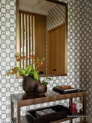 Фото интерьера входной зоны квартиры в стиле эко