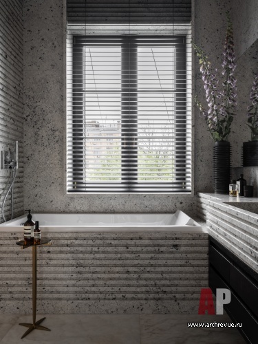 Фото интерьера ванной квартиры в стиле эко