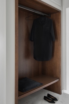 Фото интерьера входной зоны квартиры в скандинавском стиле