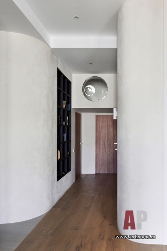 Фото интерьера входной зоны квартиры в стиле эко