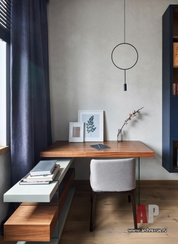 Фото интерьера кабинета квартиры в стиле эко