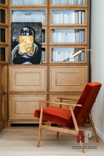 Фото интерьера гостиной квартиры в стиле минимализм