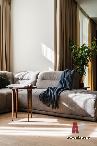 Фото интерьера гостиной квартиры в стиле минимализм