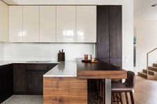 Фото интерьера кухни квартиры в стиле минимализм