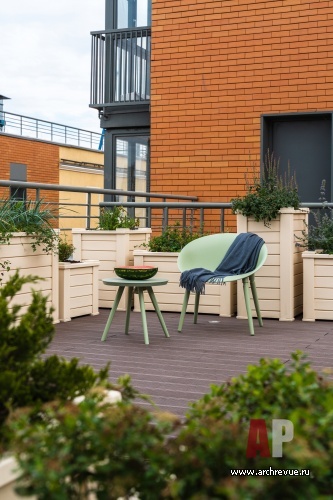 Фото интерьера балкона квартиры в стиле минимализм