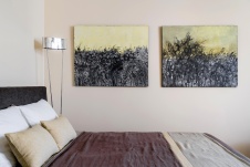 Фото интерьера спальни квартиры в стиле минимализм