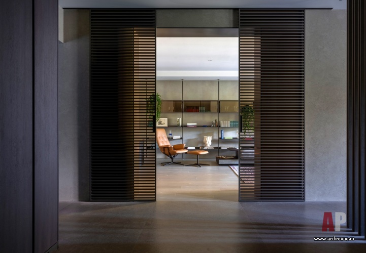 Фото интерьера гостиной квартиры в стиле фьюжн