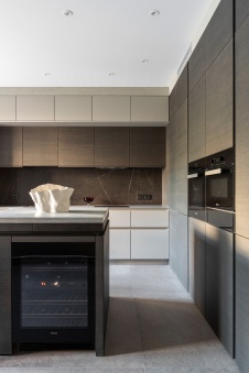 Фото интерьера кухни квартиры в стиле фьюжн