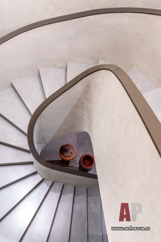 Фото лестницы квартиры в стиле фьюжн