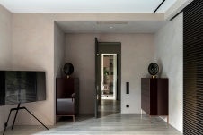 Фото интерьера спальни квартиры в стиле фьюжн