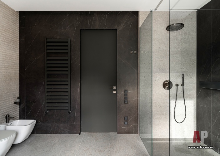 Фото интерьера санузла квартиры в стиле фьюжн