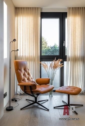 Фото интерьера кабинета квартиры в стиле фьюжн