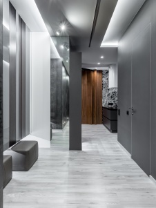 Фото интерьера входной зоны квартиры в стиле минимализм