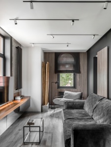 Фото интерьера гостиной квартиры в стиле минимализм