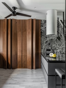 Фото интерьера кухни квартиры в стиле минимализм