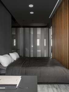 Фото интерьера спальни квартиры в стиле минимализм