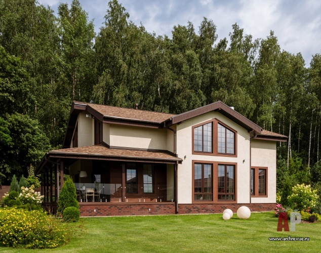 Фото фасада дома в современном стиле