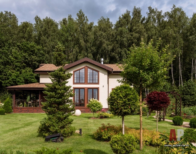 Фото фасада дома в современном стиле