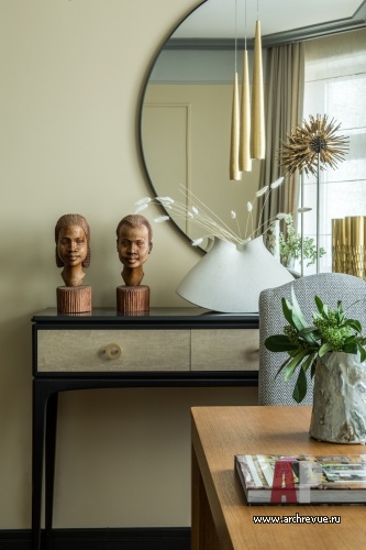 Фото интерьера гостиной квартиры в американском стиле