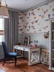 Фото интерьера детской квартиры в американском стиле