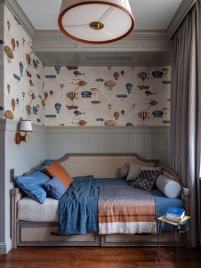 Фото интерьера детской квартиры в американском стиле