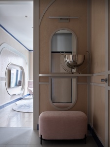 Фото интерьера входной зоны квартиры в стиле фьюжн