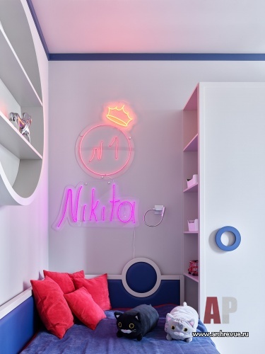 Фото интерьера детской квартиры в стиле фьюжн