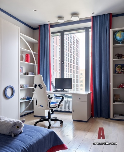 Фото интерьера детской квартиры в стиле фьюжн