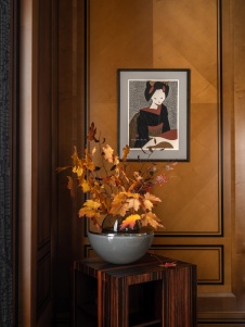 Фото интерьера зоны отдыха дома в стиле неоклассика