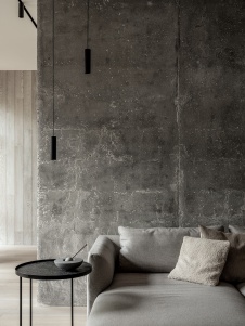 Фото интерьера гостиной квартиры в стиле минимализм