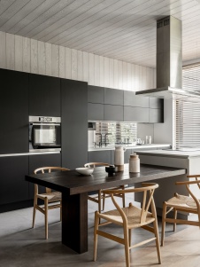 Фото интерьера кухни квартиры в стиле минимализм