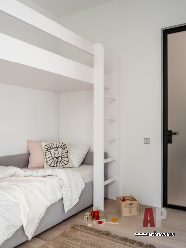 Фото интерьера детской квартиры в стиле минимализм