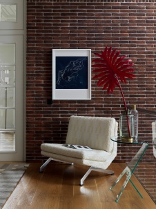 Фото интерьера библиотеки дома в стиле фьюжн