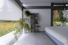 Фото интерьера спальни дома в стиле минимализм