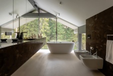 Фото интерьера санузла дома в стиле минимализм