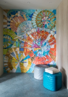 Фото интерьера зоны спа дома в стиле фьюжн