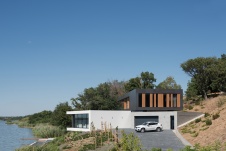 Фото фасада дома в стиле минимализм