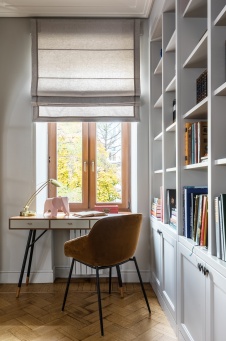 Фото интерьера кабинета квартиры в стиле ар-деко