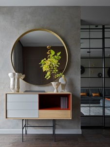 Фото интерьера входной зоны дома в современном стиле