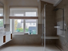 Фото интерьера санузла дома в современном стиле