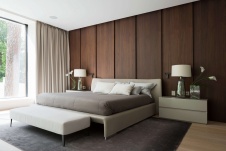 Фото интерьера спальни дома в стиле минимализм