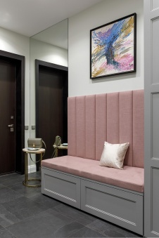 Фото интерьера входной зоны квартиры в стиле фьюжн