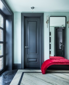 Фото интерьера входной зоны в стиле фьюжн