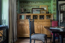 Фото интерьера столовой в стиле фьюжн