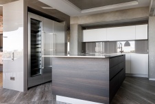 Фото интерьера кухни квартиры в стиле минимализм