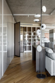 Фото интерьера гостиной квартиры в стиле минимализм