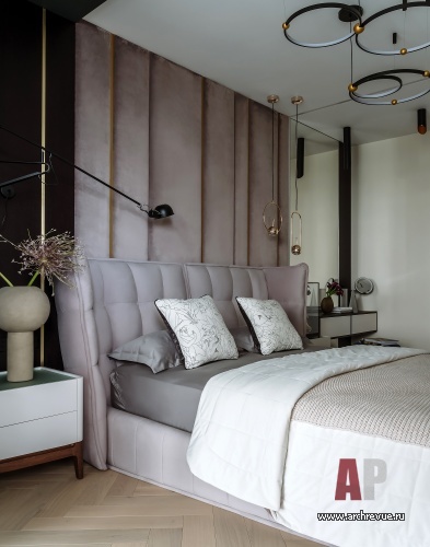 Фото интерьера спальни квартиры в стиле минимализм