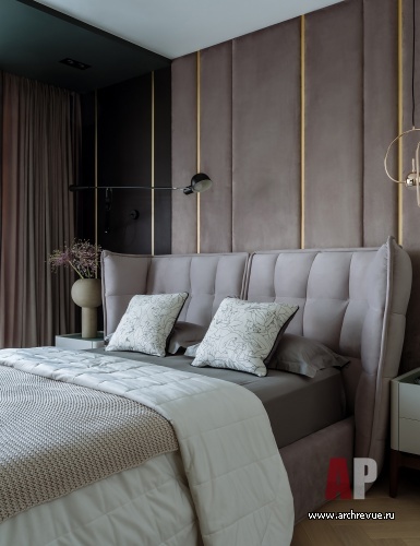 Фото интерьера спальни квартиры в стиле минимализм